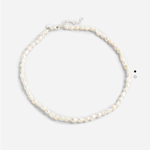 J CREW 18” Freshwater Pearl Necklace Natural Pearls Preppy & Classic - Picture 2 of 5